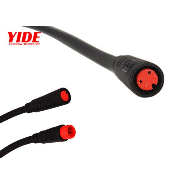 Buy M8 Scooter Charger Connector Interlocking 2 PIN Male Waterproof at wholesale prices