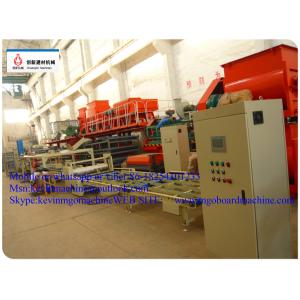 Adjusted Thickness Mgo Board Production Process With 2000 Sheets Lagre Capacity