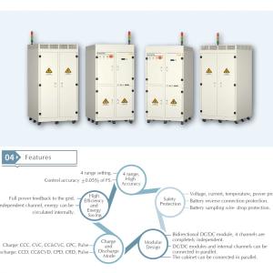 60V100A Li Ion Car Battery Discharge Tester Single CPU Control