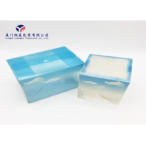 Retail Packaging PET Plastic Box Automatic - Lock Bottom Environmental Friendly