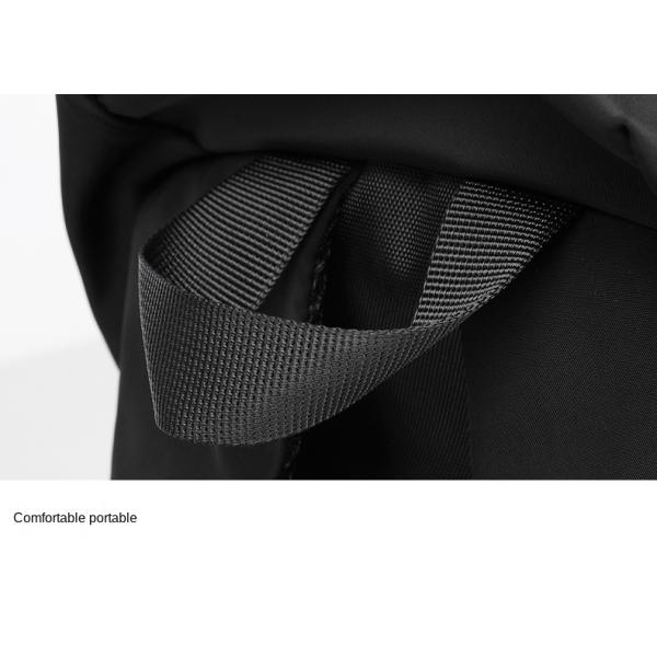 Wholesale custom logo men's and women's white backpack portable waterproof backpack fashion school bag