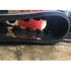 Adjustable 52 Links Paver Rubber Tracks For Construction Machinery