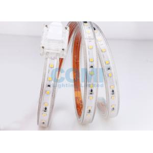 China 2Chip - in - 1 2835 75 - 80LM/LED High Voltage LED Strip Light AC Power Direct Input Design on sale