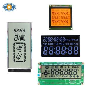 Quality TN Segment LCD Display Custom Transflective LCD Display Manufacturer for sale