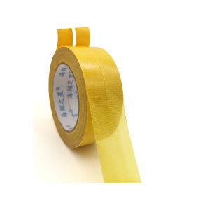 Yellow Double Sided Hot Melt Adhesive Customizable Carpet Tape
