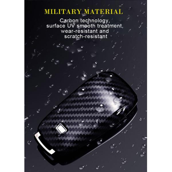 3K Carbon Fiber Car Key Case