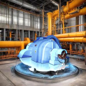 Customized Durability Hydro Turbine Generator Steel / Stainless Steel 450