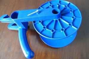 China EFA101 00 BL Electric Fence Wire Reel For yard With Blue Color on sale