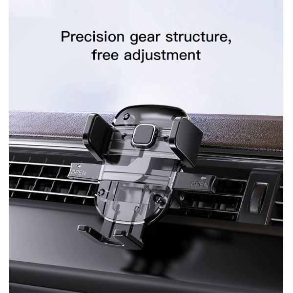 360 Rotating Car Phone Holder with Gravity Reaction for 4-7 Inch Phones - Universal Air Vent Mount