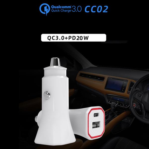 PD QC3.0 Macbook USB Car Charger Quick Charging 12 Volt Usb Outlet