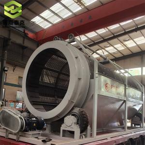 Round Roller Sieve For Brick Plant With Steel Structure And 50-70 M³/Hr