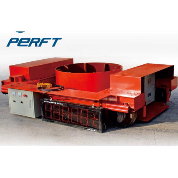 Buy No Towing Cable Heavy Duty 50m/Min Rail Transfer Trolley For Stone Mine at wholesale prices