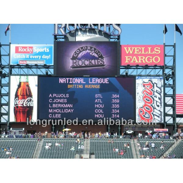 DIP346 Type P12 Led Display , Big Advertising Led Display Board Custom Size
