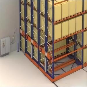 Q235 Double Deep Pallet Racking System , Industrial Warehouse Racking Systems