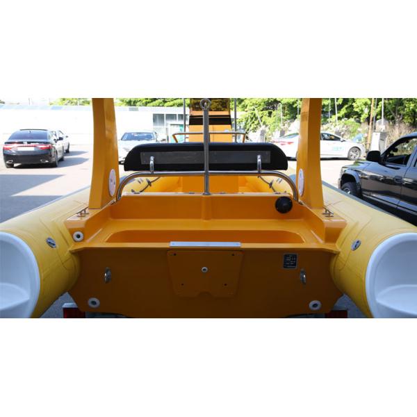 Buy Full Colorful Portable Inflatable Boat 580cm , Inflatable Hull Boats With Double Engines at wholesale prices