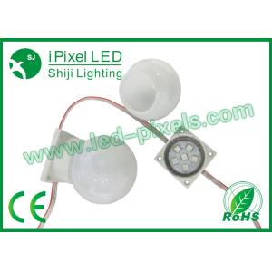 Quality White Round Programmable Led Lights Diamater 50mm With 6 Pixels for sale