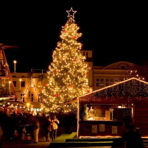 20m Solar Christmas String Lights Outdoor Powered Waterproof For Party Tree Yard Decor