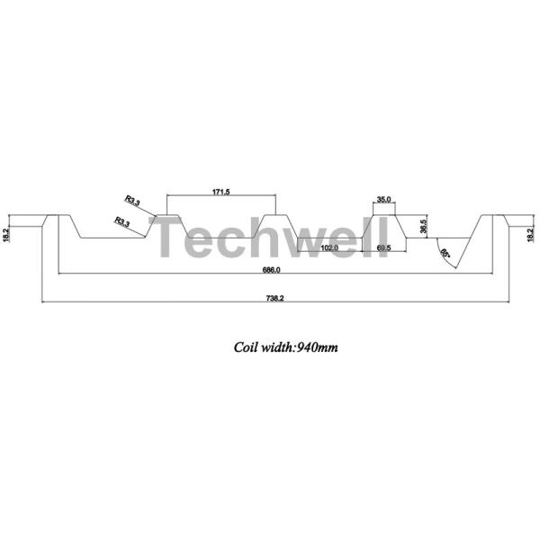 IBR ROLL FORMING MACHINE