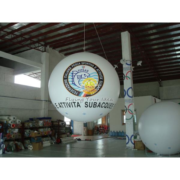 Customized Inflatable Fireproof advertising helium balloons with UV protected