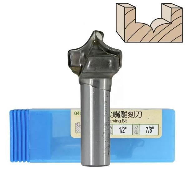 Buy Tiger Shark Tiger Router Bit Cnc 60HRC Tungsten Carbide Endmills at wholesale prices