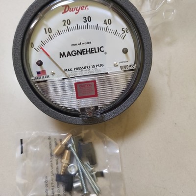 Dwyer Series 2000 Stainless Steel Magnehelic® Differential Pressure Gauge 2000