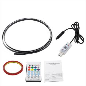 DC5V-12V RGB LED Car Interior Decoration Atmosphere Light Acrylic APP Control