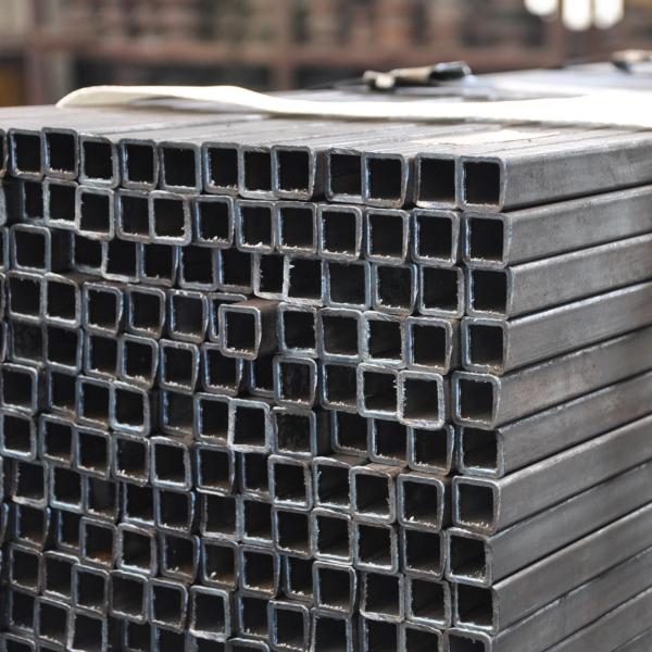 Buy Black Painting Treatment Square Metal Tube 5.8m-12m Length Chemical Resistant at wholesale prices