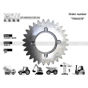 China View Image Tooth Number Included R305-9 Excavator Swing 1 Stage Gear Parts with Planetary Gear on sale