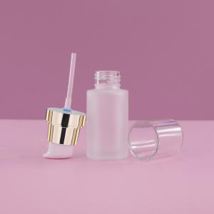 Empty Glass 20ml-120ml Cosmetic Packaging Set Pump Sprayer Sealing Type