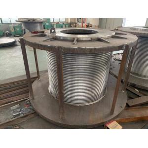 44mm Lebus Grooved Cable Winch Drum For Industrial Use