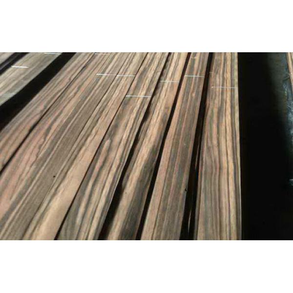 Buy Natural Ebony Sliced Veneer 0.45mm Thickness With A Grade at wholesale prices