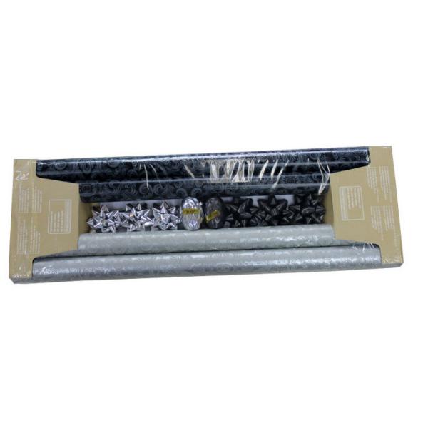 Double Side Wood Pulp gift wrap ribbons and bows for gift wrapping , Decoration