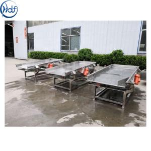 Wholesale fruit and vegetable cleaning vibration dewatering machine/stainless