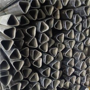 OEM Shape Steel Pipe Pre Galvanized Triangle Metal Tube Hollow Section