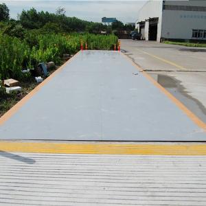 Quality 20kg accuracy pitless u beam structure 80T truck weight scale for sale