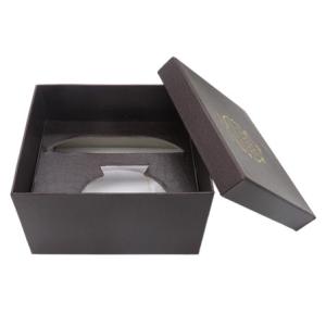Crack Resistant Package Paper Box Customize Brown / White Lid And Base Box