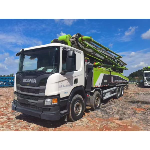 Buy Zoomlion 2019 56m Concrete Pump Truck (Scania Chassis) at wholesale prices