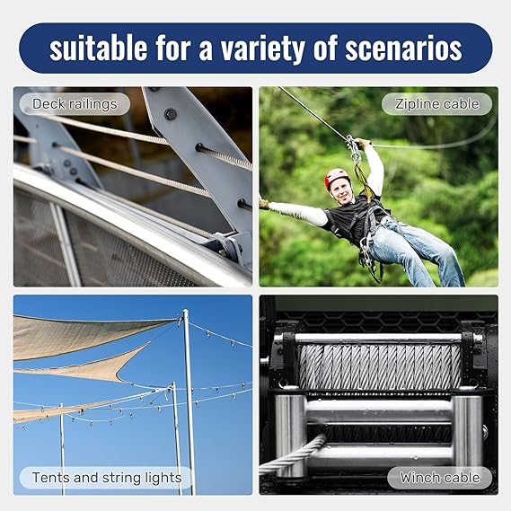 16mm 20mm galvanized 8xK26WS-KIWRC 8xK26WS-IWRC Steel Wire Rope for Railway DIN-En 12385-4 Strength 1570-1960 MPa