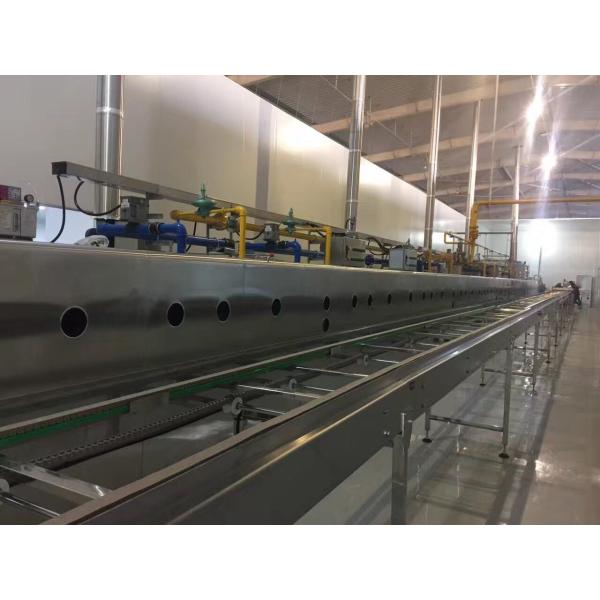 Buy 304 Stainless Steel Straight Pan Conveying Slat Chain Conveyor at wholesale prices