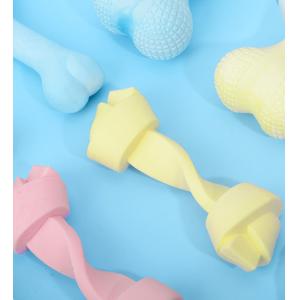 Interactive Rubber Pet Chew Toys For Large Dogs Cleaning Teeth