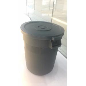 Eco-Friendly 80L Plastic Container Round Waste bin