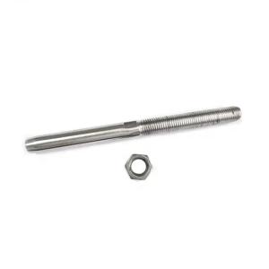 Polished Swage Stud Terminal Thread Rigging Stainless Steel 304/316