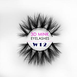 China High Durability 3D Mink Eyelashes Cruelty Free With Custom Private Label on sale