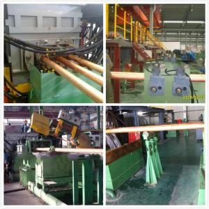 Horizontal Cooper Continuous Casting Machine With 80-300KW Smelting Furnace