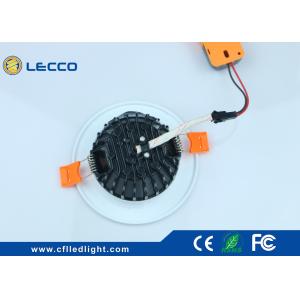 LED Recessed Downlight 3Watt SMD 5730 Fan Type AL 300 Lumen 85 - 265V Input