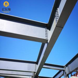 Fire Resistance Steel Frame Building Construction High Durability Prefab Metal