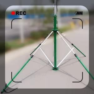 Tripod 18M Hand Push Up 2MM Aluminium Telescopic Mast