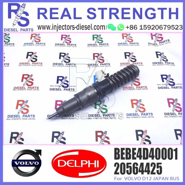 Diesel Engine 4 PINS Fuel Injector 20564425 BEBE4D10001 BEBE4D29001 BEBE4D40001 for V-O-L-V D12 JAPAN BUS