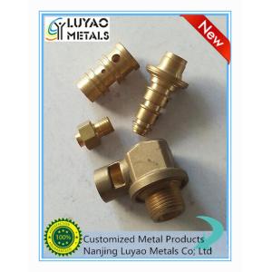 Quality Quench And Tempering Precision CNC Machining Parts Service For Custom Brass Components for sale