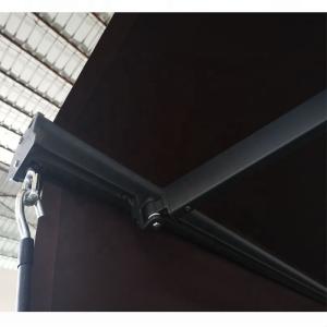 Black Grey Waterproof Retractable Awning 1.5M awning valance replacement